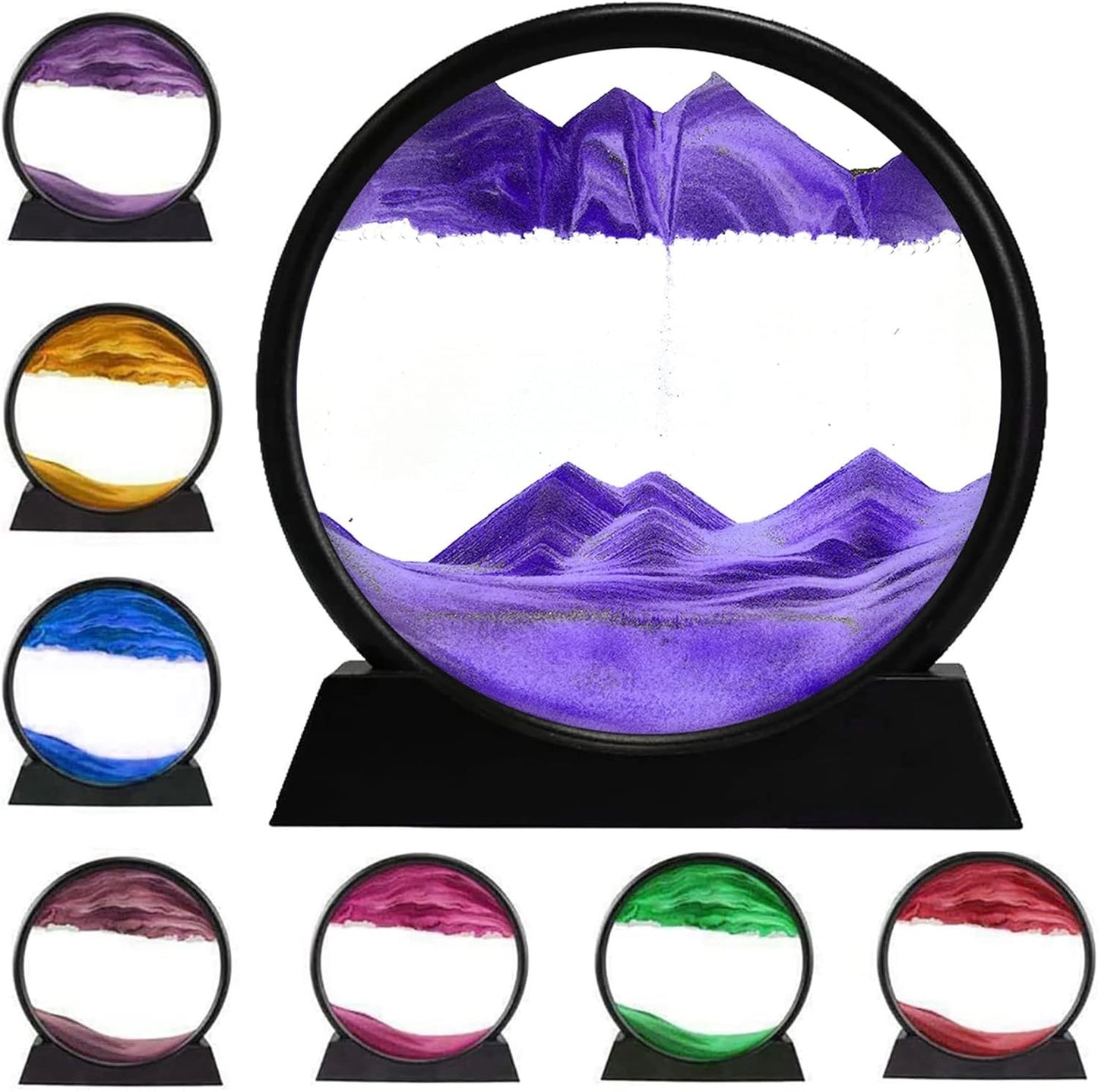 Nordivio Flowing Sand Art Picture β 3D Liquid Motion Home Decor
