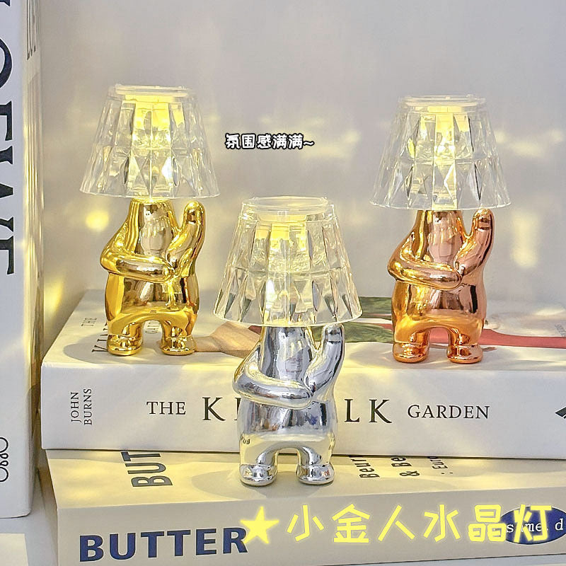 Crystal Small Night Lamp Desktop Decoration Table Lamp