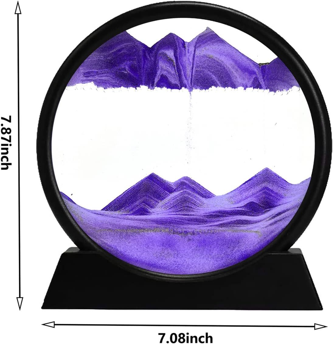 Nordivio Flowing Sand Art Picture β 3D Liquid Motion Home Decor
