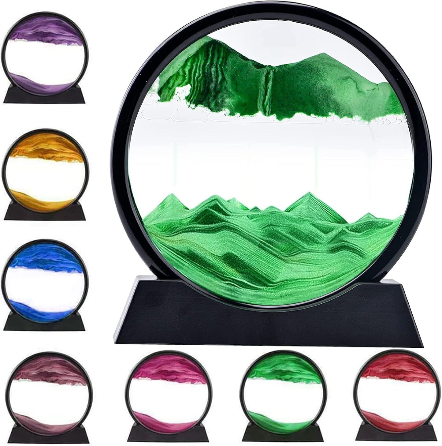 Nordivio Flowing Sand Art Picture β 3D Liquid Motion Home Decor