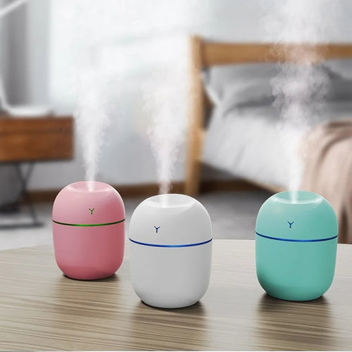 🌫️ Portable Ultrasonic Humidifier & Aroma Diffuser