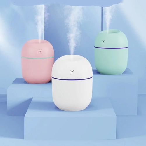🌫️ Portable Ultrasonic Humidifier & Aroma Diffuser
