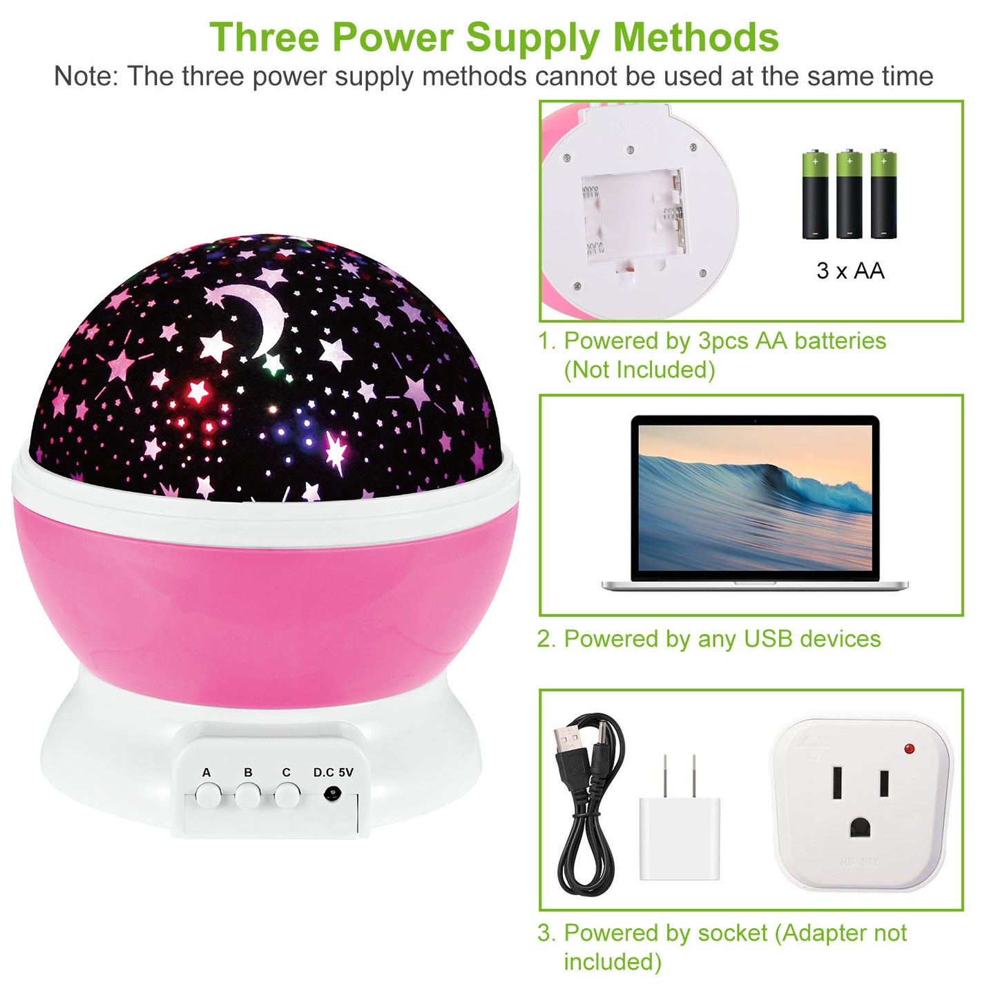 Nordivio Star Sky Projector Lamp – Create a Galaxy at Home