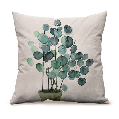Modern Linen Pillow Cover