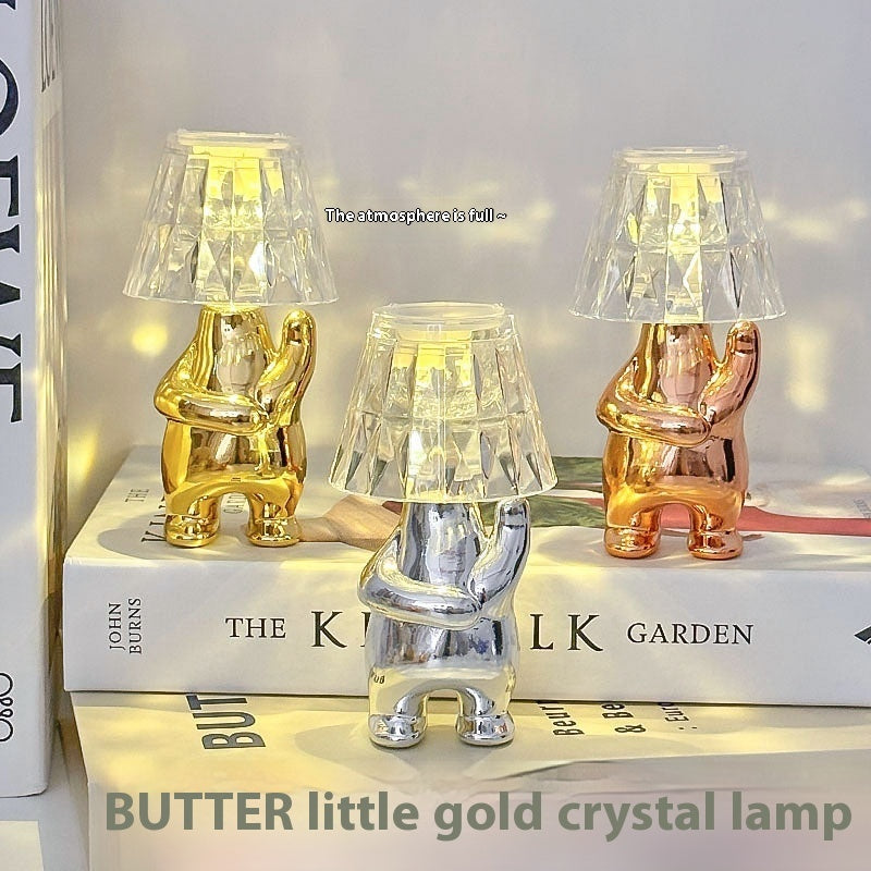 Crystal Small Night Lamp Desktop Decoration Table Lamp